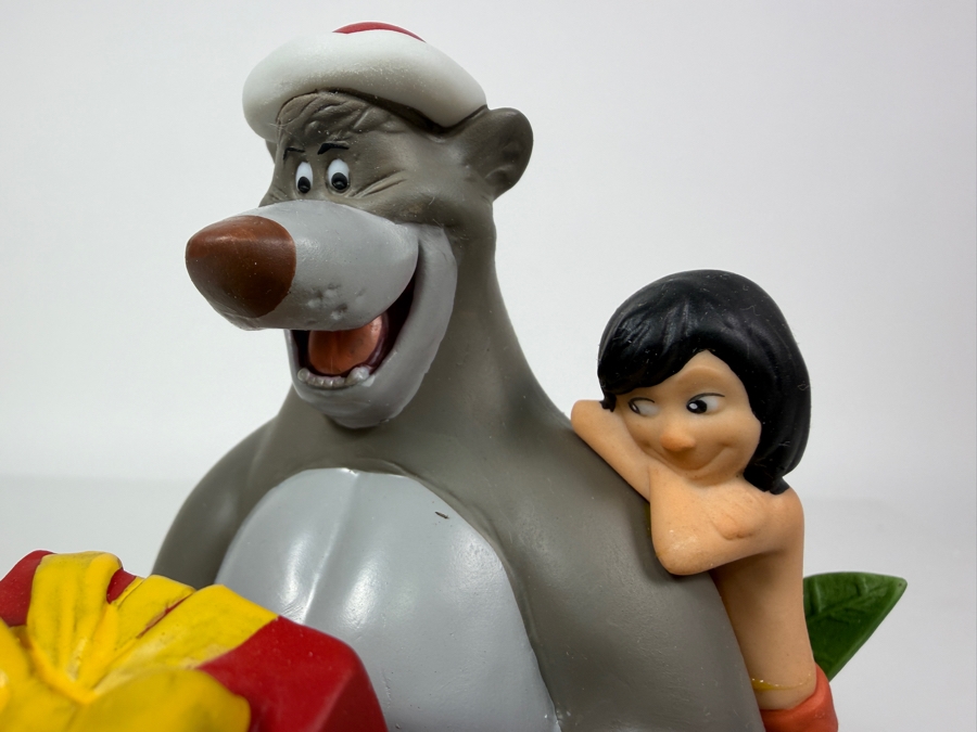 Vintage Grolier The Disney Collection Christmas 1995 Mowgli And Baloo 'For You, Baloo' Limited Edition 7,295/25,000 Figurine 7'H [Photo 7]