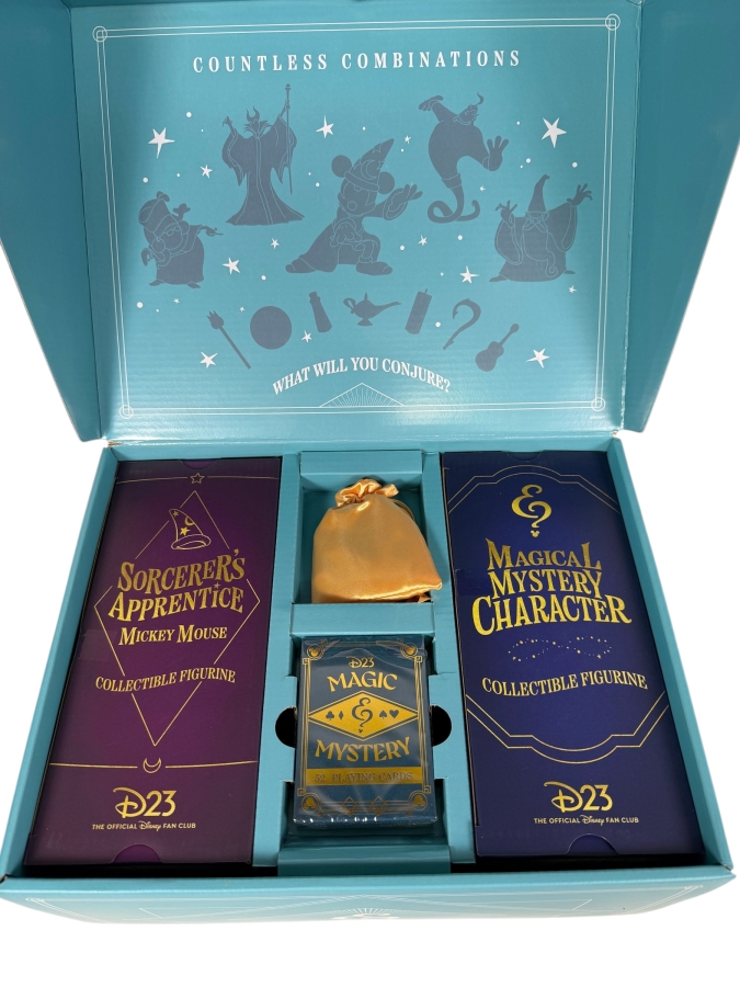 Disney D23 Magic & Mystery Exclusive Gold Member Collector Gift Set 2024