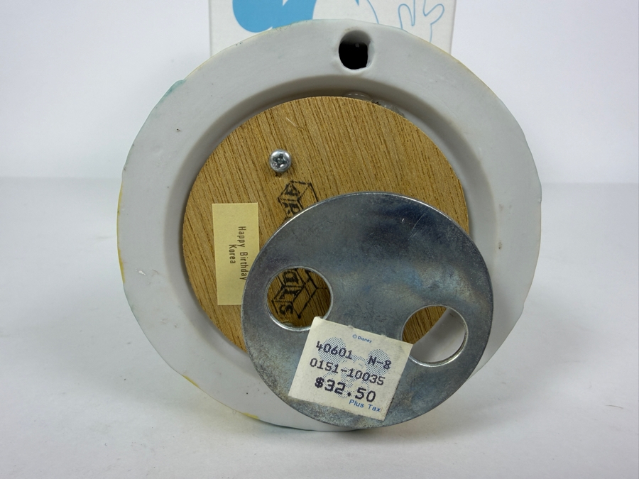 Vintage 1984 Disney Babies Goebel 'Happy Birthday' Baby Mickey Mouse Rotating Music Box 5.75'H [Photo 5]