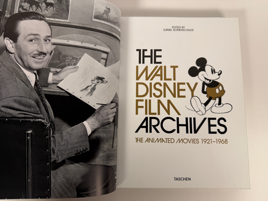 The Walt Disney Film Archives: The Animated Movies 1921-1968 Taschen Hardcover Book Retails $70 [Photo 2]