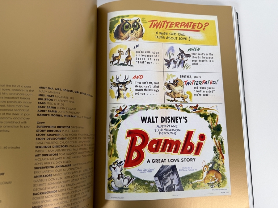 The Walt Disney Film Archives: The Animated Movies 1921-1968 Taschen Hardcover Book Retails $70 [Photo 5]