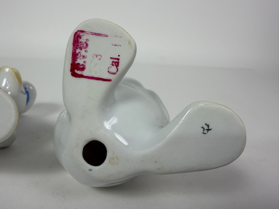 Pair Of Vintage Walt Disney Donald Duck Figurines 4.5'H [Photo 6]