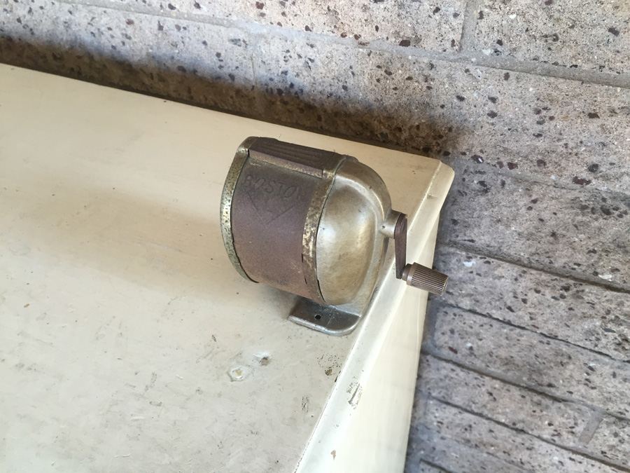 Vintage White Dresser With Pencil Sharpener [Photo 6]