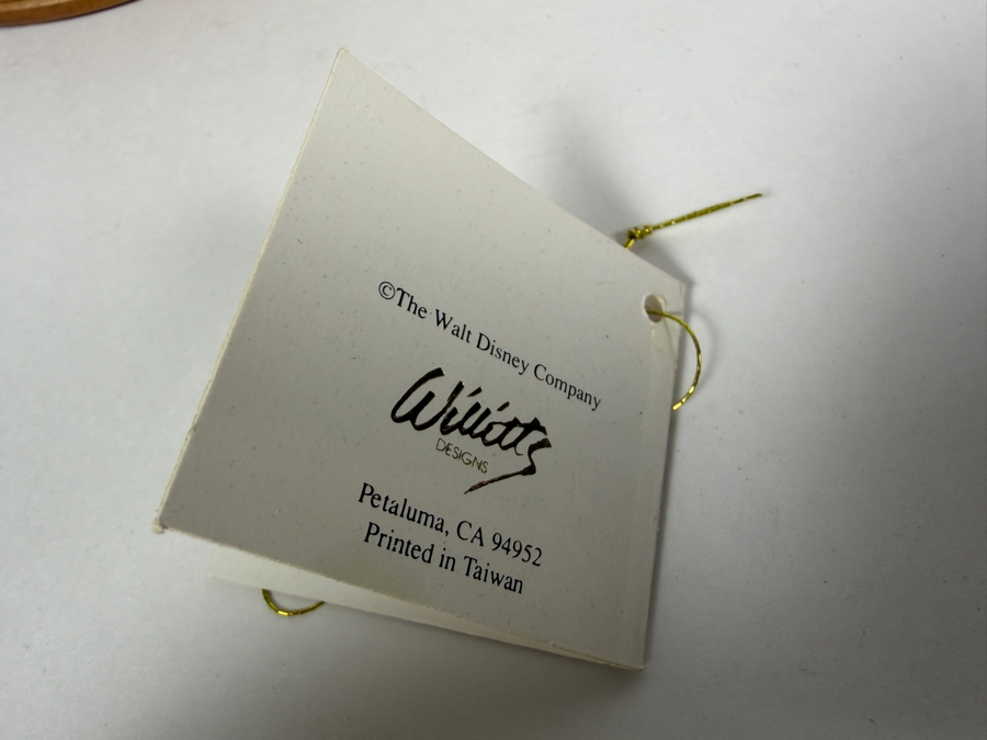 Vintage Willitts Designs Mickey's Western Carousel Musical Figurative Box 10.25'H [Photo 12]