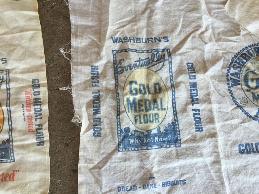 Vintage Flour And Sugar Bags [Photo 9]