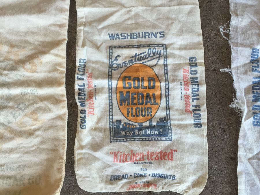 Vintage Flour And Sugar Bags [Photo 8]