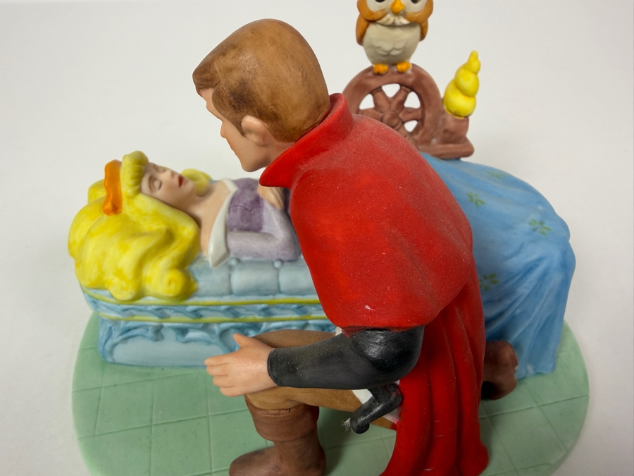 Vintage Grolier Disney's Magic Memories Sleeping Beauty Limited Edition 600/15,000 Figurine Designed By Walt Disney Artists 4.5'H [Photo 2]