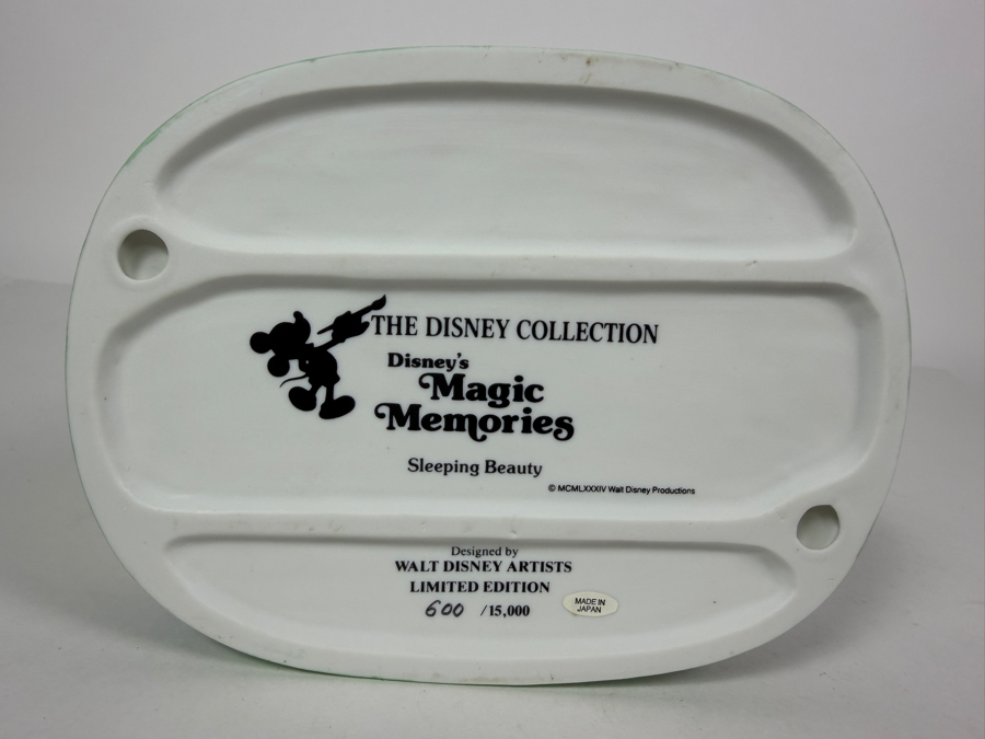 Vintage Grolier Disney's Magic Memories Sleeping Beauty Limited Edition 600/15,000 Figurine Designed By Walt Disney Artists 4.5'H [Photo 6]