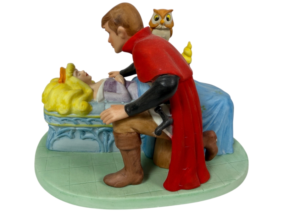 Vintage Grolier Disney's Magic Memories Sleeping Beauty Limited Edition 600/15,000 Figurine Designed By Walt Disney Artists 4.5'H
