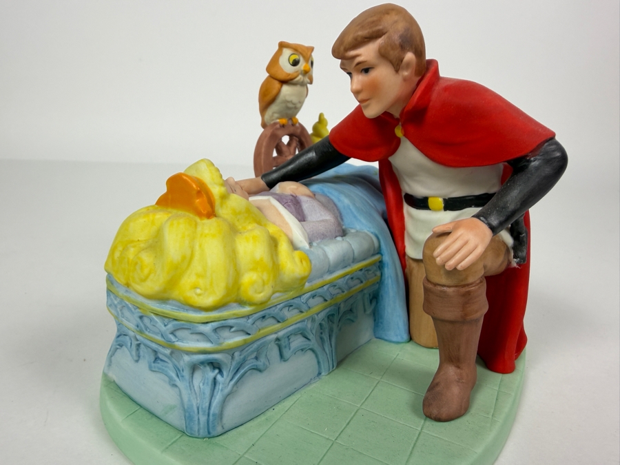 Vintage Grolier Disney's Magic Memories Sleeping Beauty Limited Edition 600/15,000 Figurine Designed By Walt Disney Artists 4.5'H [Photo 3]
