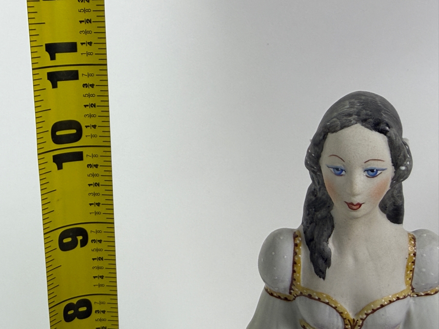 Vintage Walt Disney Productions Alba Iulia Snow White 11'H & The Seven Dwarfs 7'H Large Porcelain Figurine Set Made In Romania 10.5'H [Photo 19]