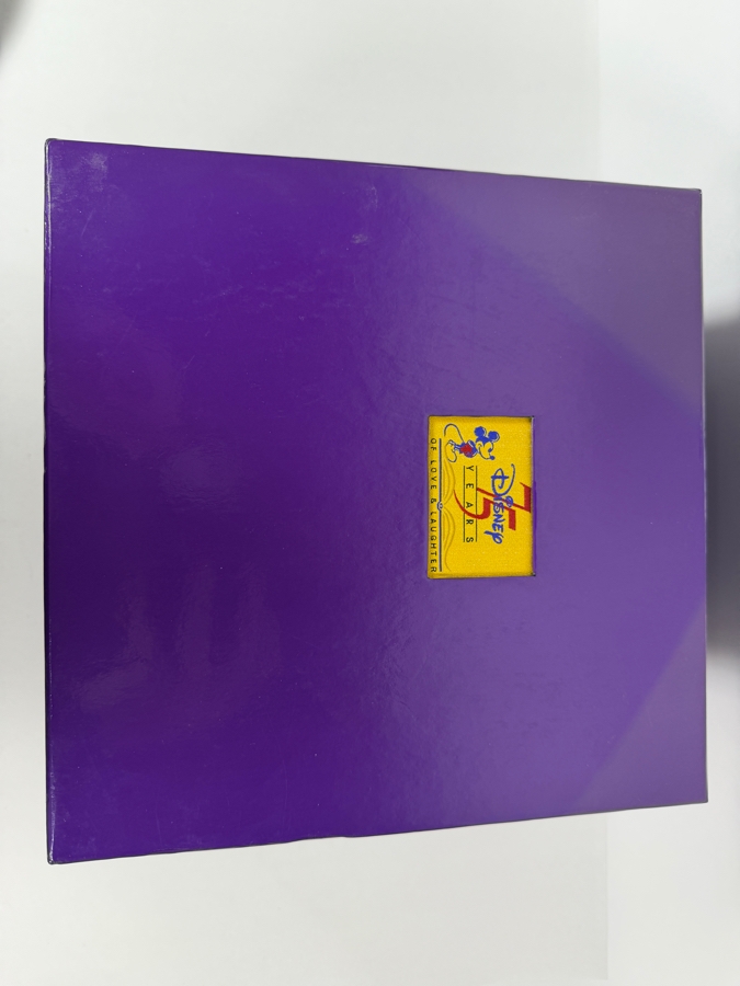 Disney's 75th Anniversary '75 Years Of Love & Laughter' Limited Edition 1,102/7,500 3D Collector Plate 8.5'W [Photo 11]