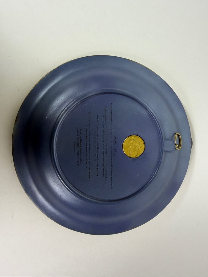 Disney's 75th Anniversary '75 Years Of Love & Laughter' Limited Edition 1,102/7,500 3D Collector Plate 8.5'W [Photo 8]