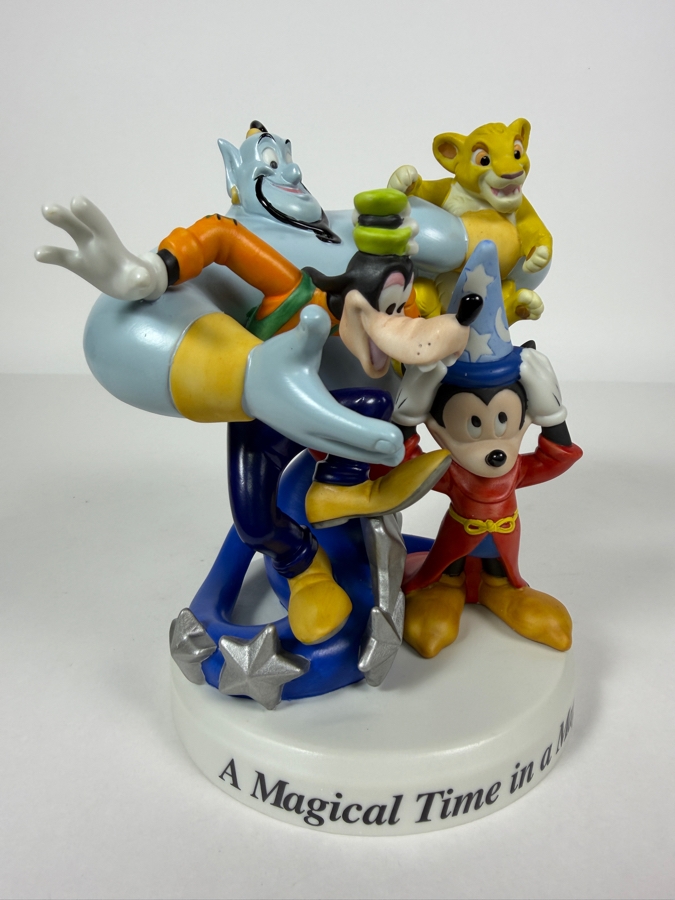 Walt Disney World 'A Magical Time In A Magical Place' 25th Anniversary 1996 Figurine 7'H [Photo 4]