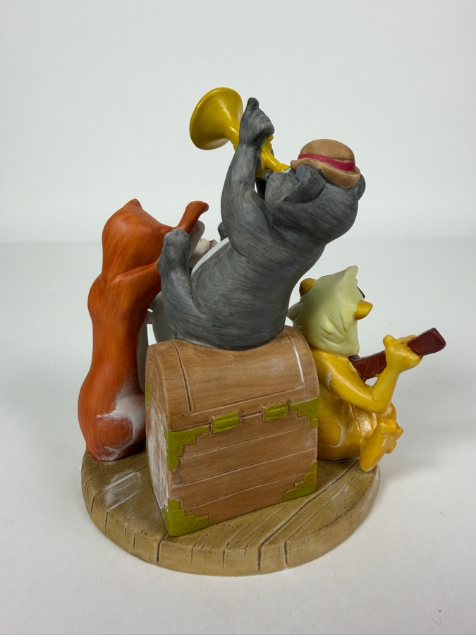 Vintage Grolier Disney's Magic Memories The Aristocats Limited Edition3,689/15,000 1980 Porcelain Figurine Designed By Walt Disney Artists 5.5'H [Photo 3]