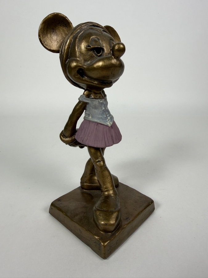 Minnie Mouse Ballerina Resin Figurine Made In U.S.A. 7'H [Photo 2]
