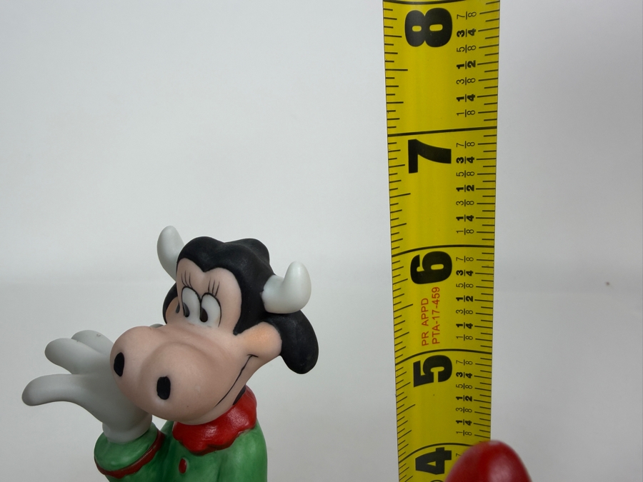 Vintage Disney Grolier Limited Edition 5,420/25,000 Worldwide 1992 Christmas Cookies Minnie Mouse, Daisy Duck, And Clarabelle Cow Figurine 6'H [Photo 7]