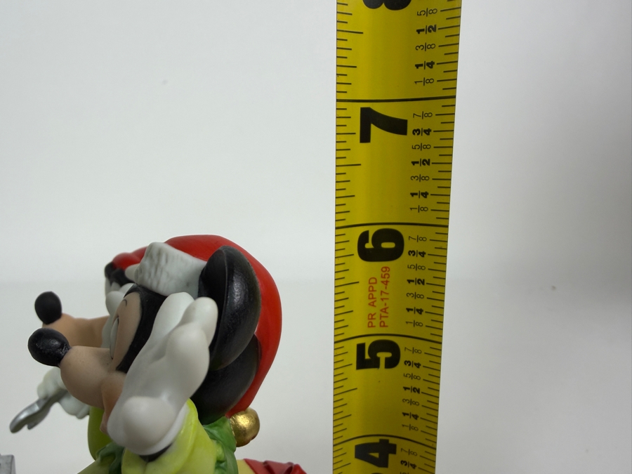 Vintage Disney Grolier Limited Edition 3,925/25,000 Worldwide 1993 Santa's Workshop Mickey Mouse, Goofy, And Donald Duck Figurine 6'H [Photo 8]