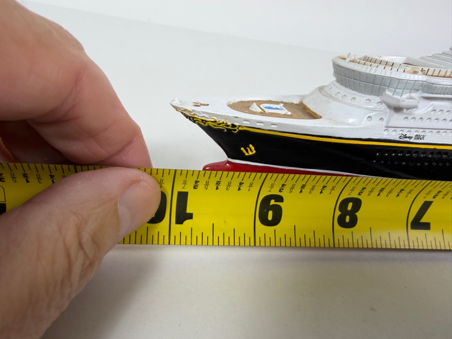 Official Disney Magic Cruise Line Resin Scale Model Souvenir Display Ship 10'W X 3'H [Photo 8]