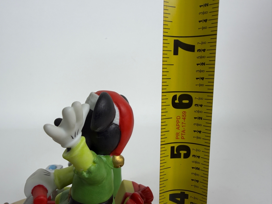 Vintage Disney Grolier Limited Edition 3,928/25,000 Worldwide 1993 Santa's Workshop Mickey Mouse, Goofy, And Donald Duck Figurine 6'H [Photo 9]