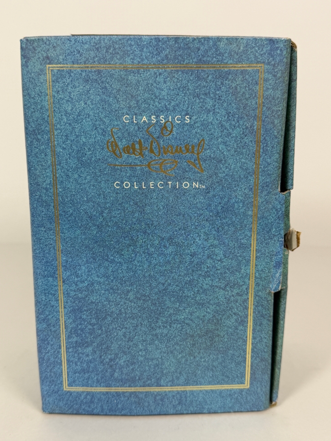 Walt Disney Classics Collection Jiminy Cricket Cricket’s The Name Miniature Porcelain Figurine In Original Box With Certificate Of Authenticity And Box 3.75'H [Photo 9]