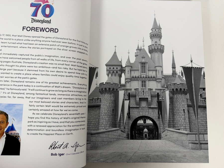 The Happiest Place On Earth: The Incredible Story Of Walt Disney’s Disneyland By Don Hahn And Christopher Merritt D23 Gold Member Exclusive Book [Photo 7]