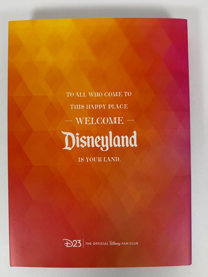 The Happiest Place On Earth: The Incredible Story Of Walt Disney’s Disneyland By Don Hahn And Christopher Merritt D23 Gold Member Exclusive Book [Photo 12]