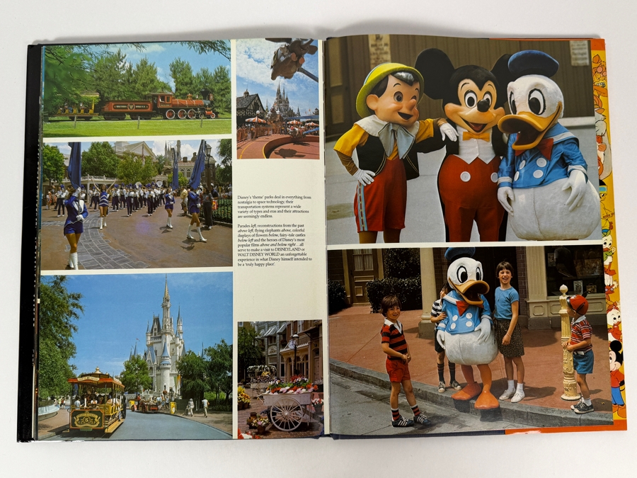 The Magic Of Disneyland And Walt Disney World By Valerie Childs Hardcover Book [Photo 5]