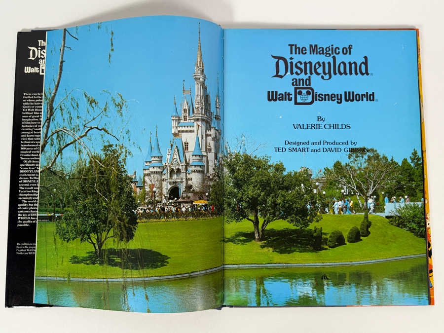 The Magic Of Disneyland And Walt Disney World By Valerie Childs Hardcover Book [Photo 3]