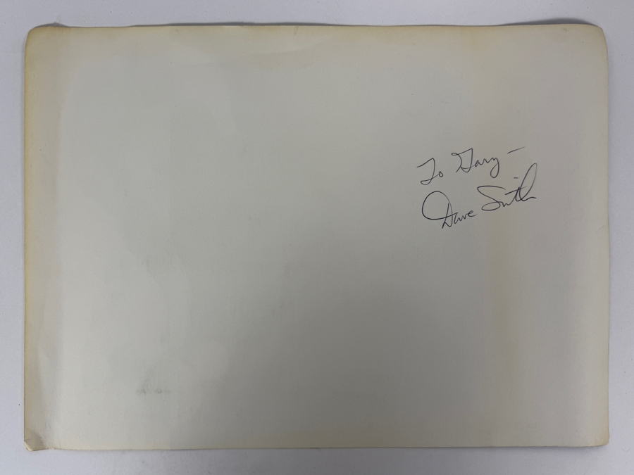 The Ultimate Disney Trivia Book ('Dustjacket Only') By Kevin Neary And Dave Smith Autographed By Dave Smith With Original Walt Disney Productions David R. Smith Archivist Business Card 9 X 13 [Photo 5]