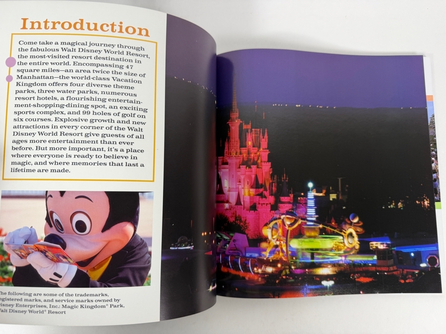 Walt Disney World Resort Celebrating 100 Years Of Magic A Pictorial Souvenir Softcover Book [Photo 3]