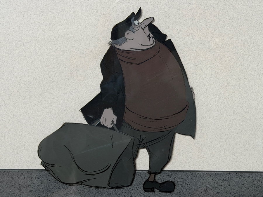 Original Walt Disney Productions Hand Painted Movie Film Production Cel Of Horace Badun From 'One Hundred And One Dalmatians (1961)' 78A/6 Disney Studios 12 X 10 Framed 20 X 18 [Photo 8]