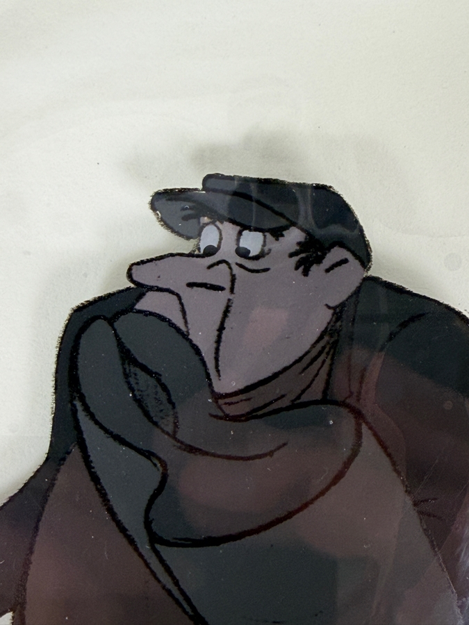 Original Walt Disney Productions Hand Painted Movie Film Production Cel Of Horace Badun From '101 Dalmatians (1961)' With No Background Disney Studios 12 X 10 Framed 19 X 17 [Photo 5]