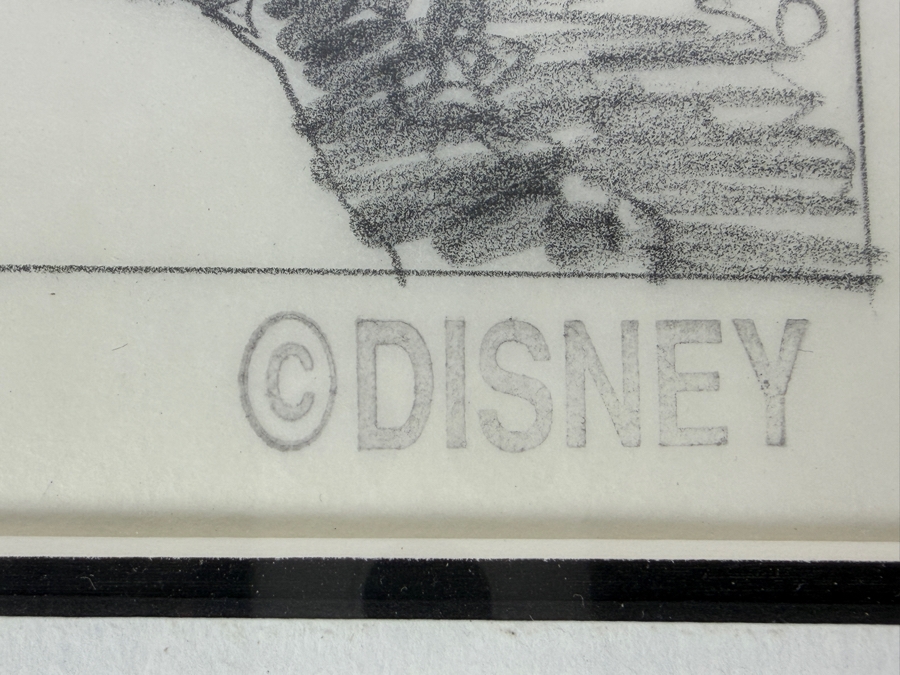 Original Walt Disney Hand Drawn Mickey Mouse / Minnie Yacht And Beach 1993 Walt Disney World Calendar Layout Concept Drawing By Disney Artist Brian Lum #408K From The 1st Disneyana Convention In 1992 At Walt Disney World Resort Purchased $628 In 1992 9X7 [Photo 6]