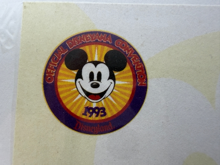 Original Walt Disney Hand Drawn Minnie Secretary Concept Drawing By Disney Artist Walt Sorenson 1980 From The 2nd Official Disneyana Convention In 1993 At Disneyland Purchased For $300 In 1993 6 X 7 [Photo 10]