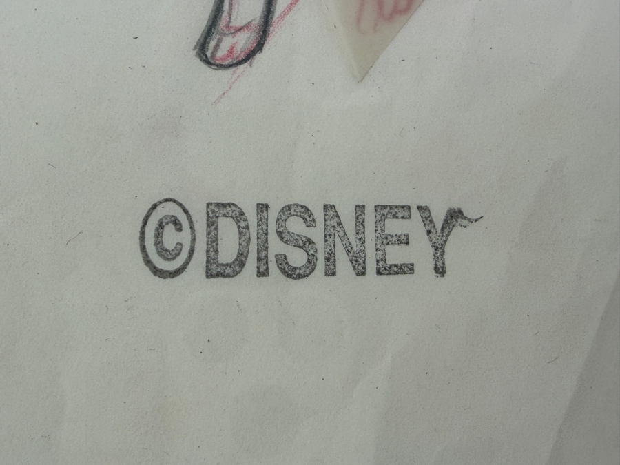 Original Walt Disney Hand Drawn Frontierland Mickey Mouse & Forest Animals Candy Packaging & T-Shirt Design Concept Drawing By Disney Artist Russell Schroeder From The 1st Disneyana Convention In 1992 At WDW Resort Purchased For $636 In 93 12.5 X 15 [Photo 11]