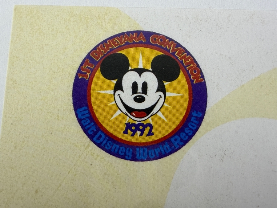 Original Walt Disney Hand Drawn Mickey Mouse And Pluto At Christmas Fireplace Christmas Bells Packaging Design Concept Drawing By Disney Artist Darren Hunt Purchased For $872 From The 1st Disneyana Convention In 1992 At Walt Disney World Resort 11 X 7 [Photo 18]