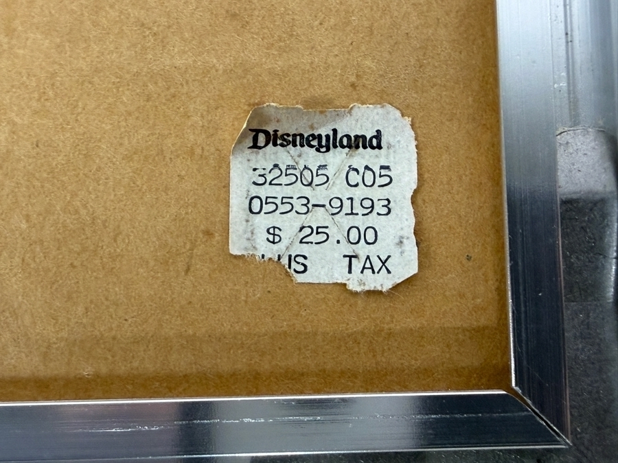 Rare Walt Disney's Mickey Mouse In The Wayward Canary Mirage Design Inc Mirror 12' X 18' [Photo 5]