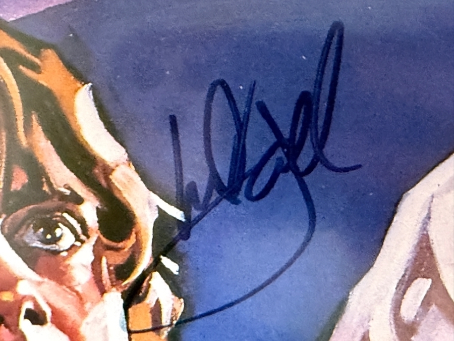 Vintage 1977 Star Wars Style D Rare Signed Poster By Carrie Fisher, George Lucas, Mark Hamill, Harrison Ford, Kenny Baker, Peter Mayhew, David Prowse, James Earl Jones, Rick Baker, Anthony Daniels And Phil Brown Framed 28.5 X 42.5 [Photo 8]