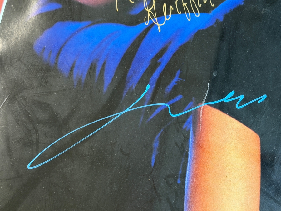 Vintage Pulp Fiction Adv. Movie Poster Signed By The Movie Cast Including Samuel L. Jackson, John Travolta, Uma Thurman, Bruce Willis Steve Buscemi, Tim Roth And More 25 X 39 Framed 33 X 47 [Photo 8]