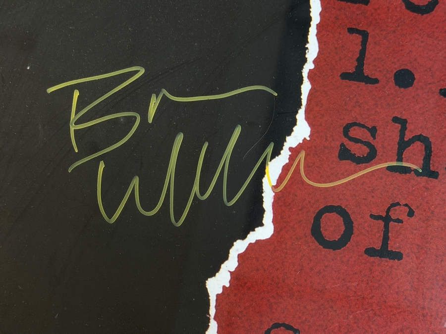 Vintage Pulp Fiction Adv. Movie Poster Signed By The Movie Cast Including Samuel L. Jackson, John Travolta, Uma Thurman, Bruce Willis Steve Buscemi, Tim Roth And More 25 X 39 Framed 33 X 47 [Photo 21]