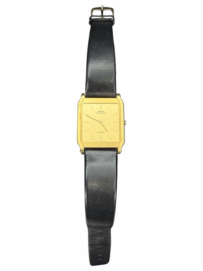 Vintage Men's Seiko Lassale Quartz Wrist Watch 7750-5019 [Photo 2]