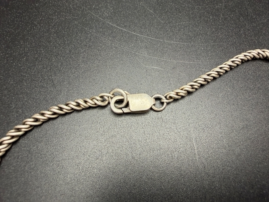 Men's Sterling Silver 24' Chain Necklace 27.8g [Photo 3]