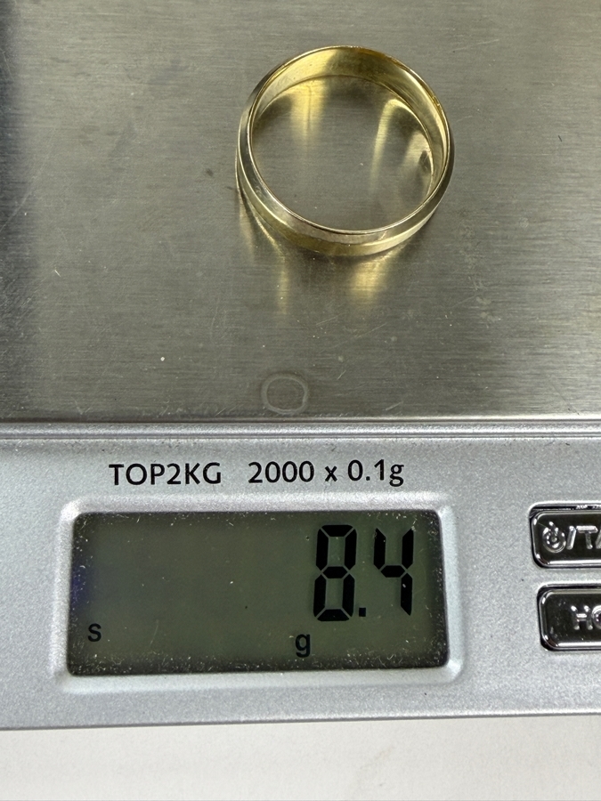 14k Gold Men's Ring Size 12.75 8.4g $740 Gold Melt Value [Photo 6]