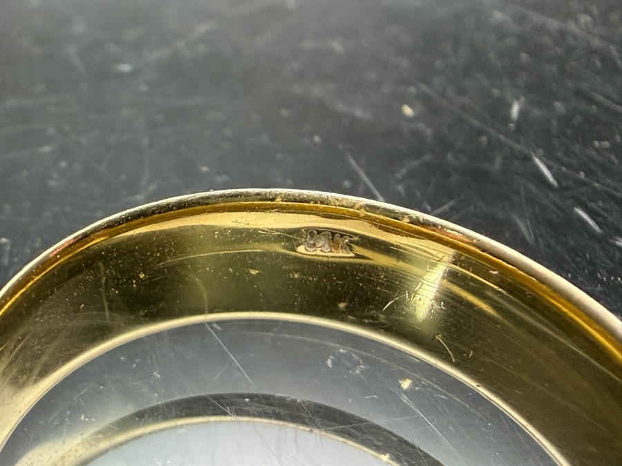 14k Gold Men's Ring Size 12.75 8.4g $740 Gold Melt Value [Photo 4]