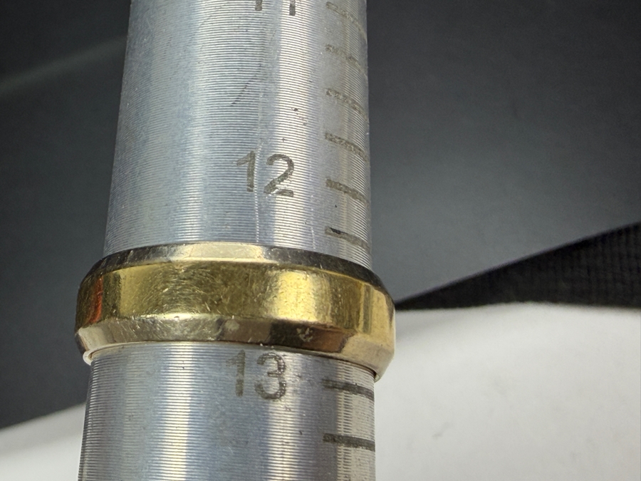 14k Gold Men's Ring Size 12.75 8.4g $740 Gold Melt Value [Photo 5]