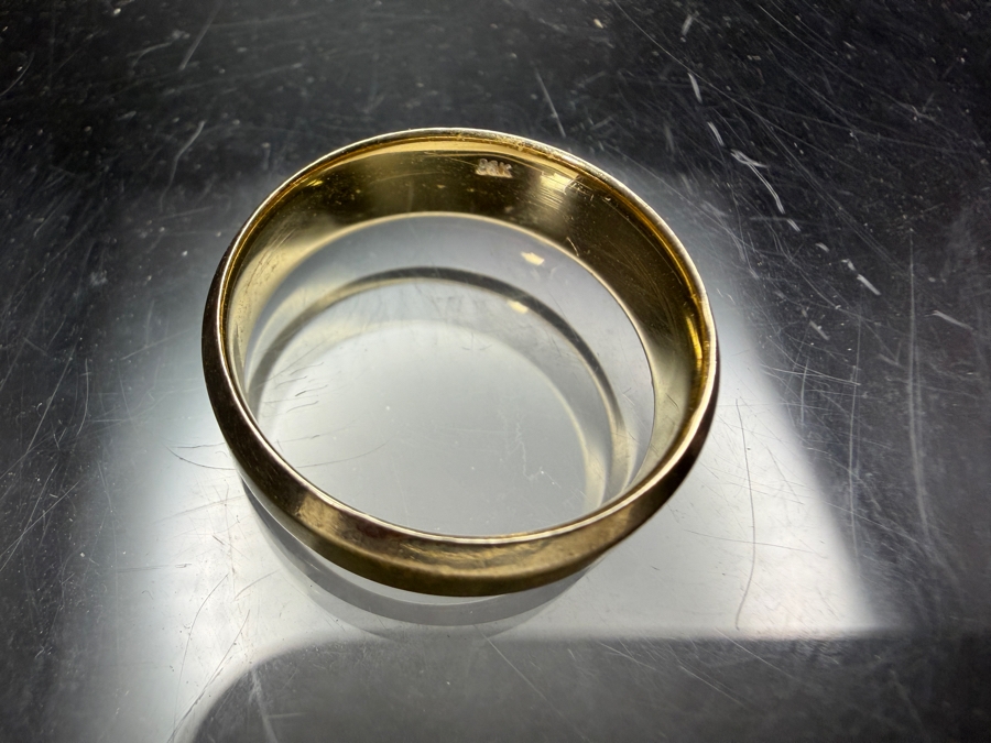 14k Gold Men's Ring Size 12.75 8.4g $740 Gold Melt Value [Photo 3]