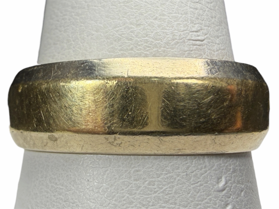 14k Gold Men's Ring Size 12.75 8.4g $740 Gold Melt Value