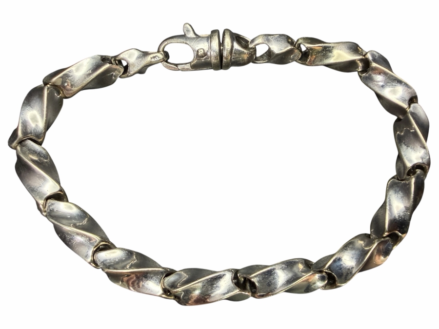 14k Gold Men's 9' Bracelet 34.3g $3,021 Gold Melt Value