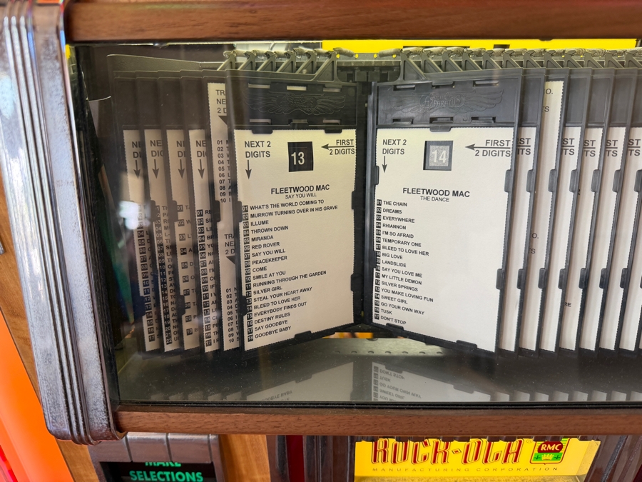 Rock-Ola CD-8 Bubbler Jukebox - 33W X 24D X 62H (Needs Minor Servicing - Top Right Bubbler Is Off Track / Lower CD Selection Cards Stick Sometimes) Retails $10,995 [Photo 18]